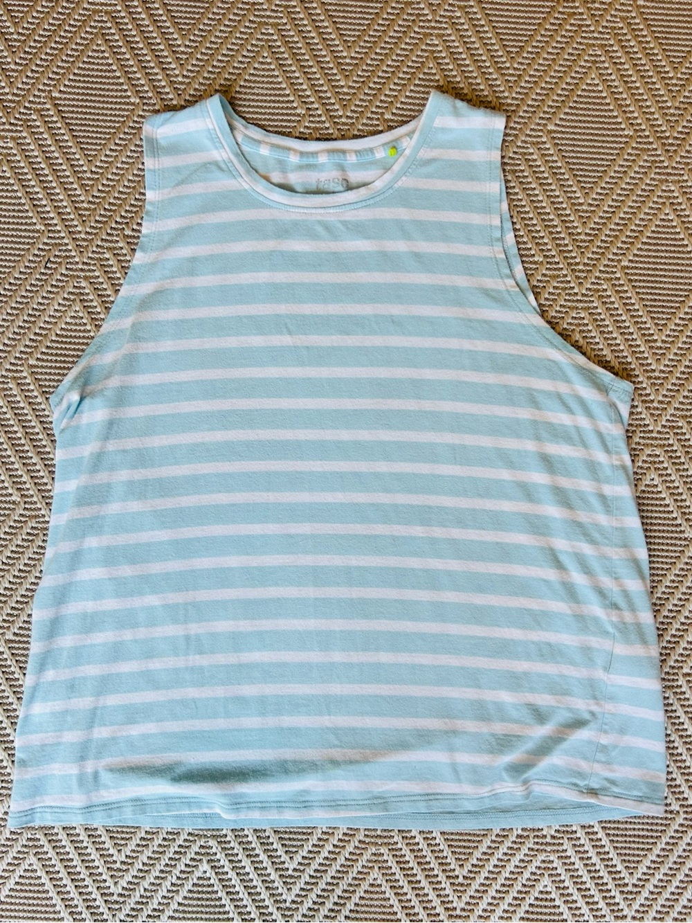 Tasc Women's All Day Tank White Coast Bamboo Organic Cotton